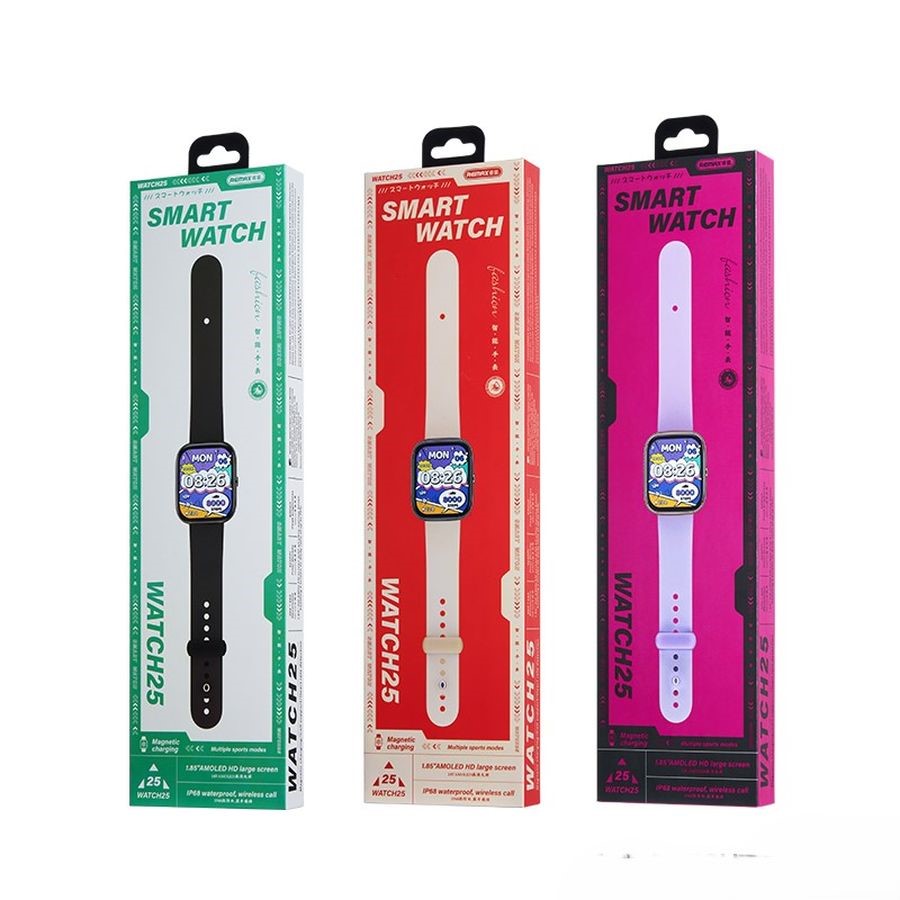 SMARTWATCH REMAX WATCH25 BLACK / 5