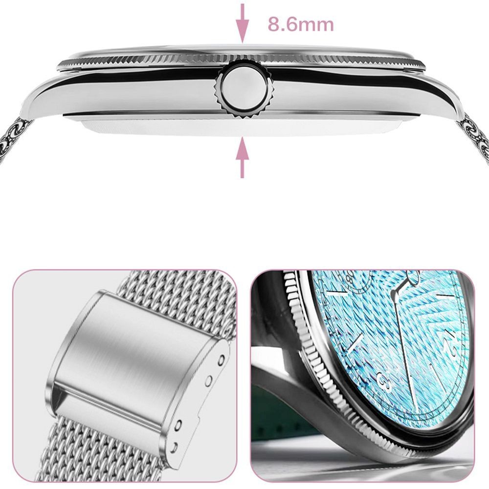 Smartwatch Titmo O-170 AMOLED IP68 pasek stal szlachetna srebrny Samsung Galaxy M23 5G / 6 Smartwatch Titmo O-170 AMOLED IP68 pasek stal szlachetna srebrny Samsung Galaxy M23 5G / 6