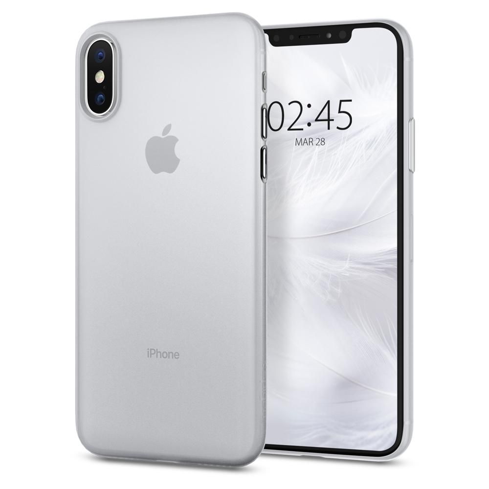 Spigen Airskin Soft Prze�roczyste Apple iPhone X
