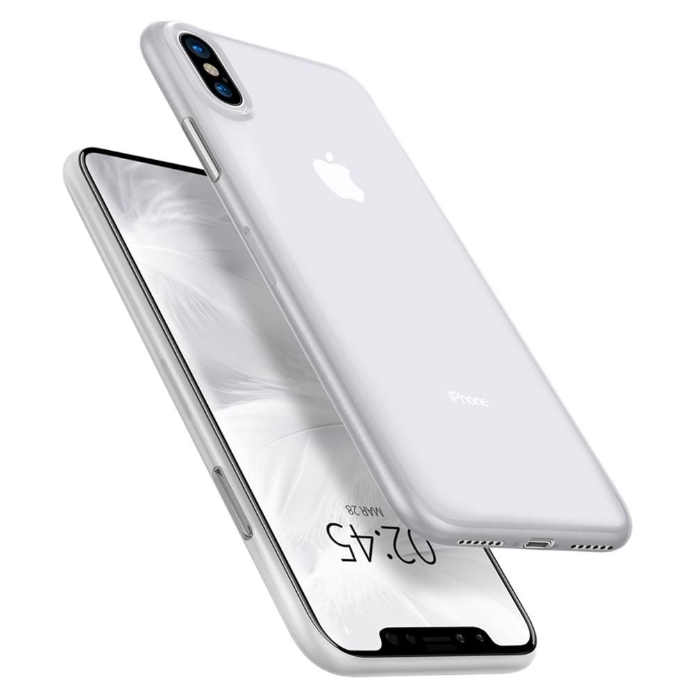 Spigen Airskin Soft Przeroczyste Apple iPhone X / 4