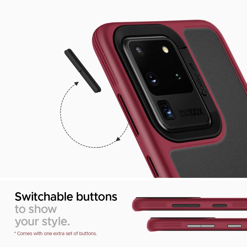 Spigen Ciel Color Brick Galaxy S20 Ultra Burgundy Samsung S20 Ultra / 5 Spigen Ciel Color Brick Galaxy S20 Ultra Burgundy Samsung S20 Ultra / 5