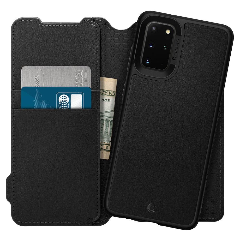 Spigen Ciel Wallet Brick Galaxy S20+ Plus Czarne Samsung Galaxy S20 Plus