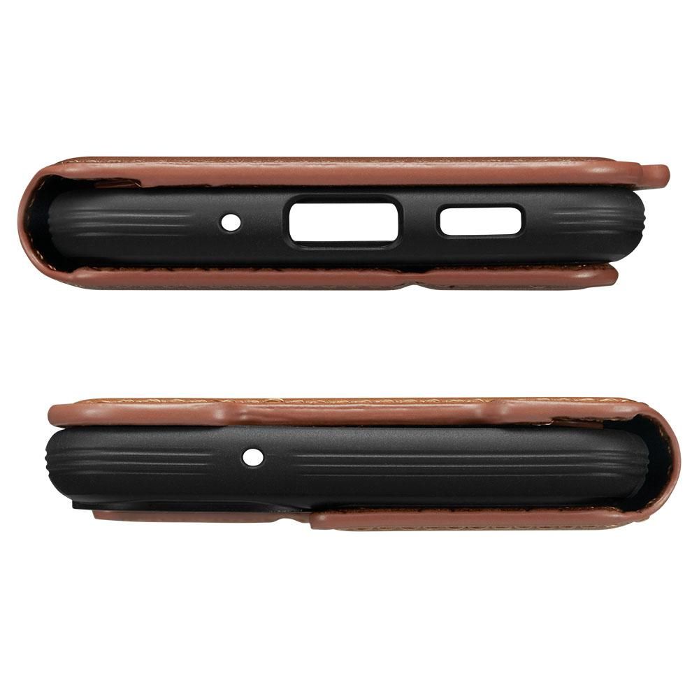 Spigen Ciel Wallet Brick Galaxy S20+ Plus Br�zowe Samsung Galaxy S20 Plus / 5