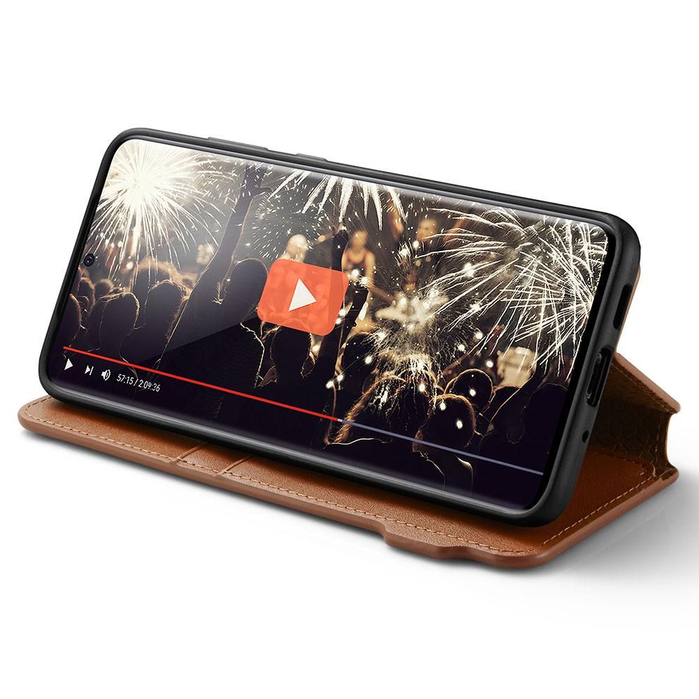 Spigen Ciel Wallet Brick Galaxy S20+ Plus Brzowe Samsung Galaxy S20 Plus / 7