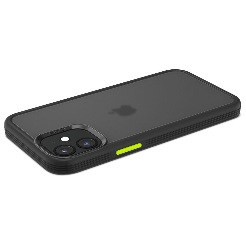 Spigen Cyrill Color Brick Czarne Apple iPhone 12 Mini / 7