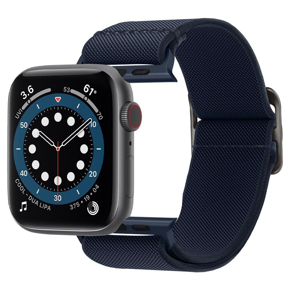 Spigen Fit Lite do Apple Watch 4 / 5 / 6 / 7 / SE 42 / 44 / 45 mm navy