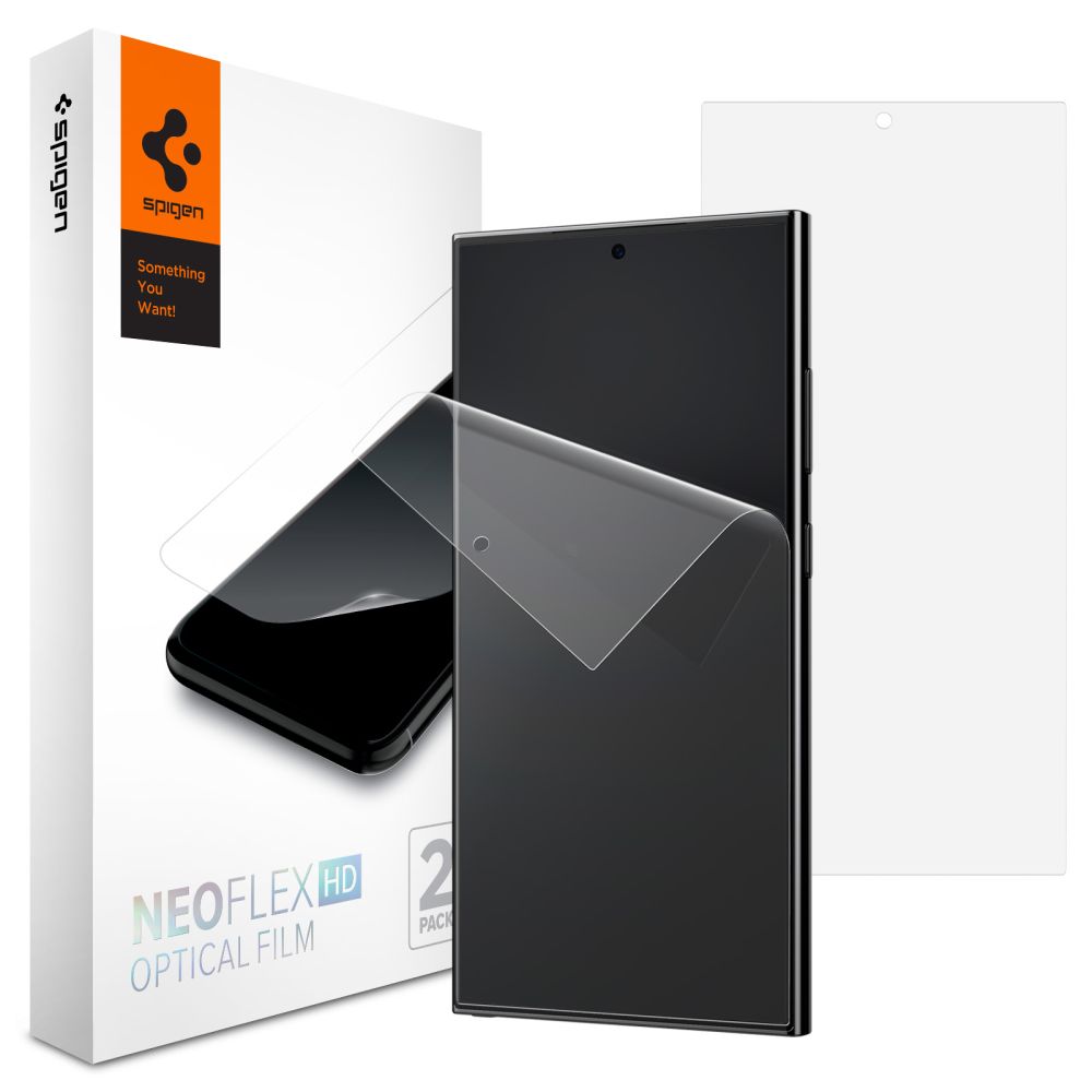 Spigen folia hydro�elowa Neo Flex 2-pack prze�roczysty Samsung Galaxy S24 Ultra