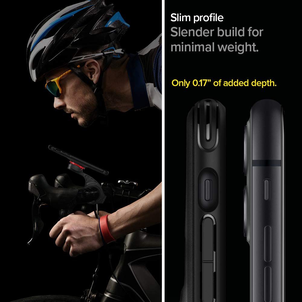 Spigen Gearlock Gcf112 Bike Mount Case Czarne Apple iPhone 11 / 4