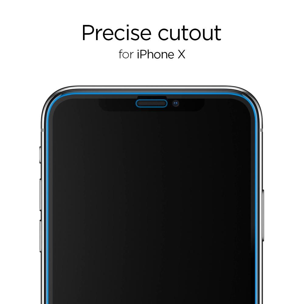 Spigen Glass FC 2-pack Czarne Apple iPhone 11 Pro / 2