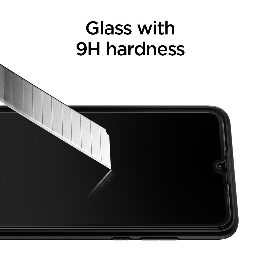 Spigen Glass FC Czarne Huawei P30 Lite / 4