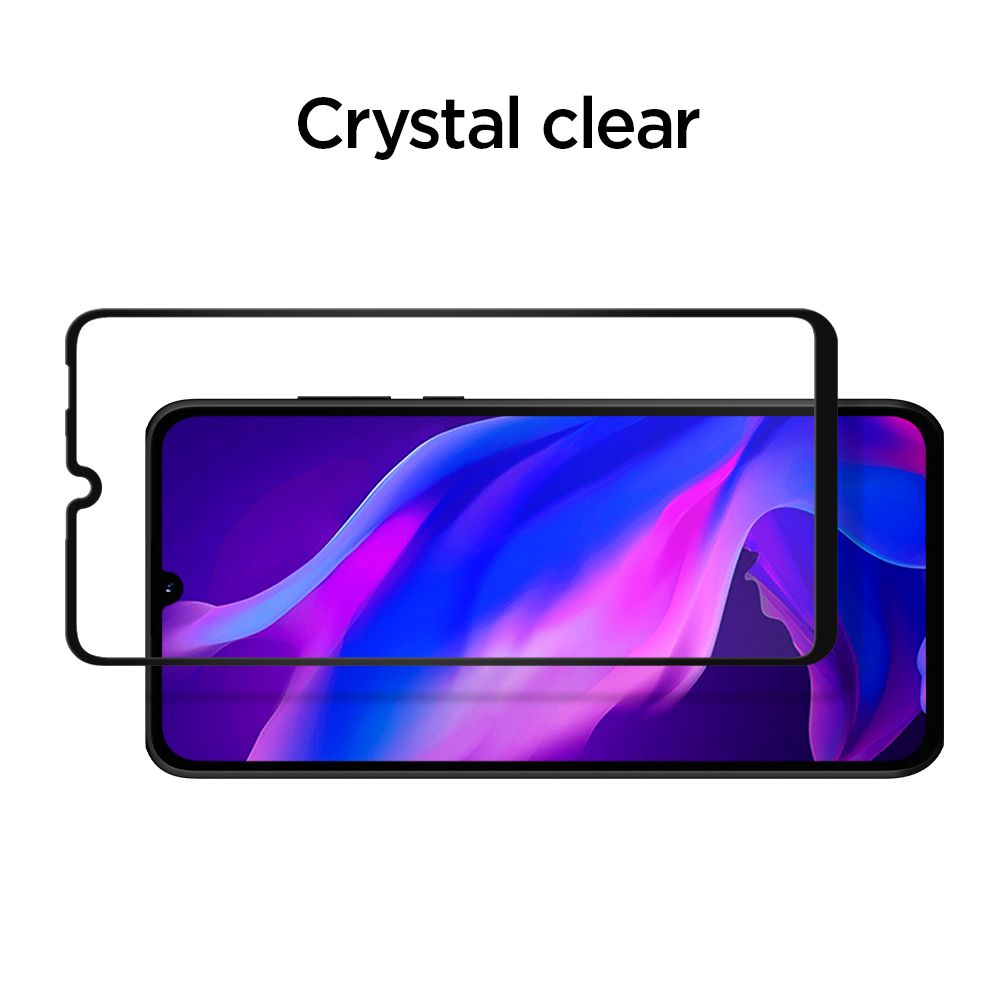 Spigen Glass FC Czarne Huawei P30 Lite / 7 Spigen Glass FC Czarne Huawei P30 Lite / 7
