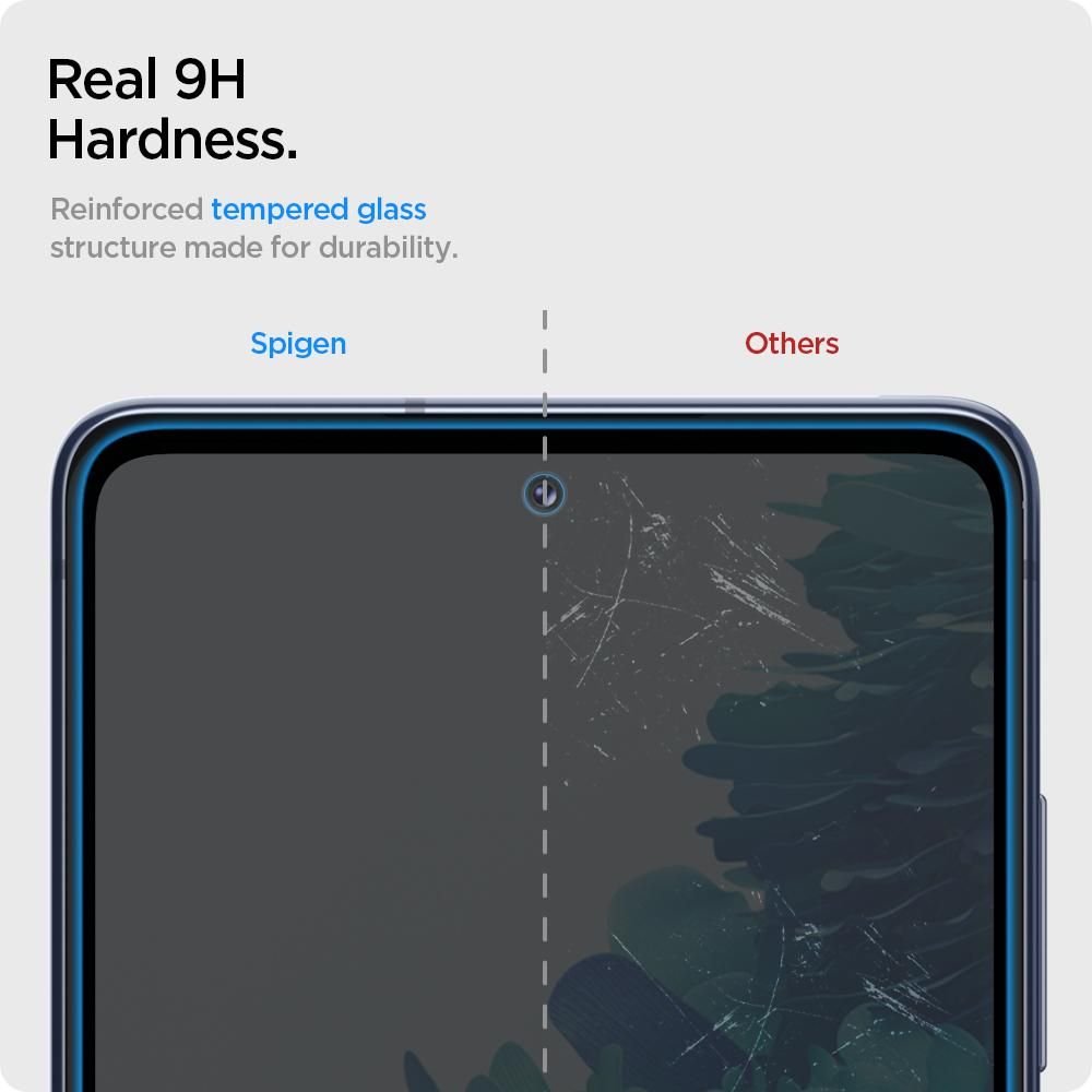 Spigen Glass FC Czarne Samsung Galaxy S20 FE / 4
