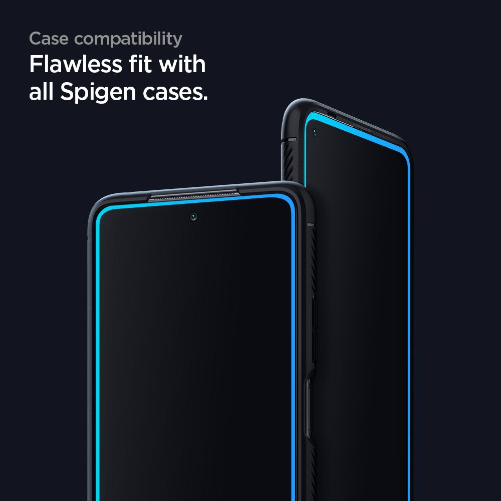 Spigen Glass FC czarne Xiaomi Mi 10T Lite / 3