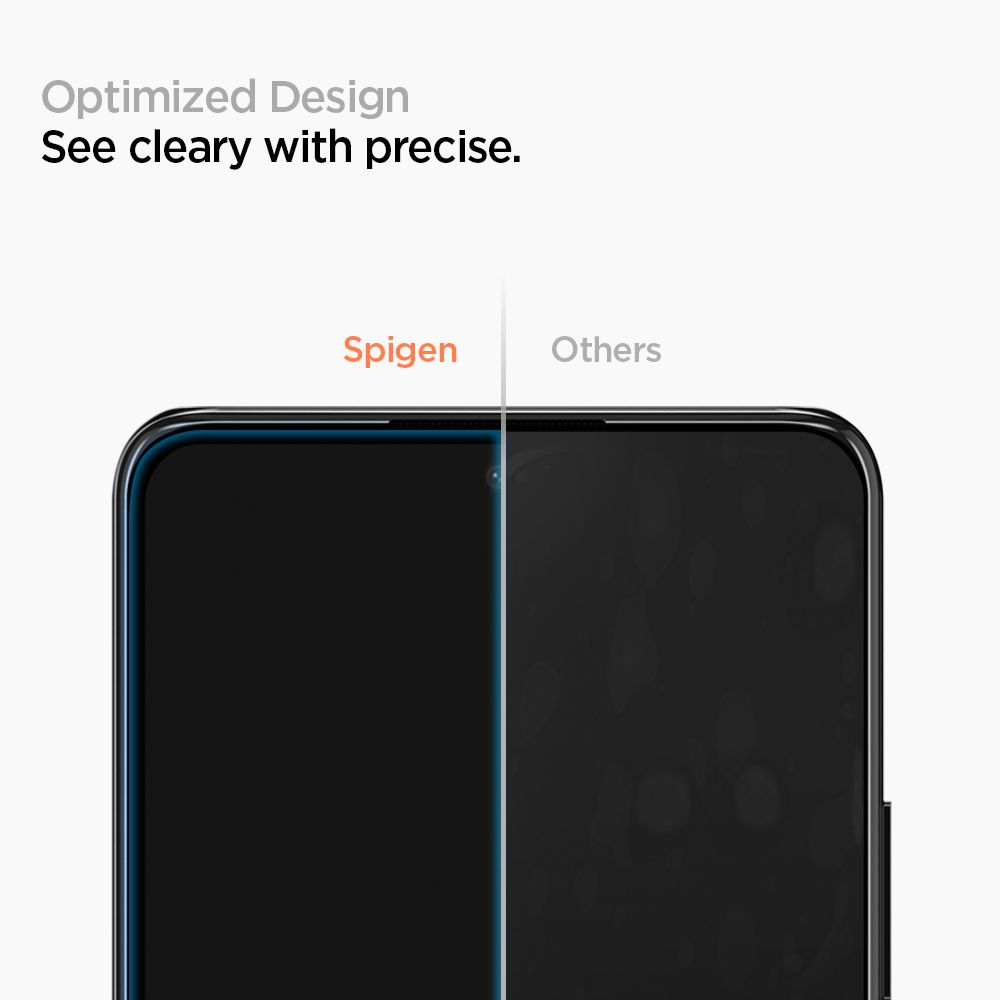 Spigen Glass FC czarne Xiaomi Redmi Note 10S / 6