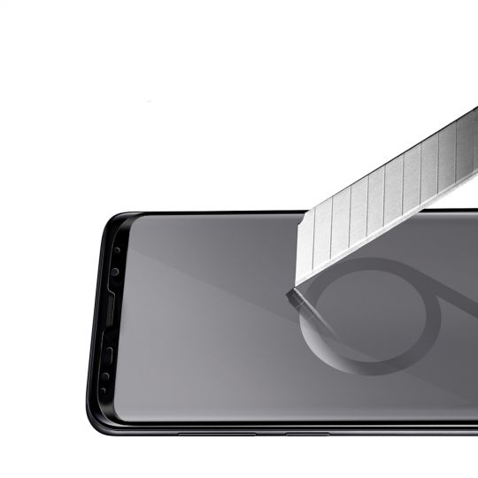 Spigen Glas.tr Case Friendly Czarne Samsung Galaxy S9 / 2