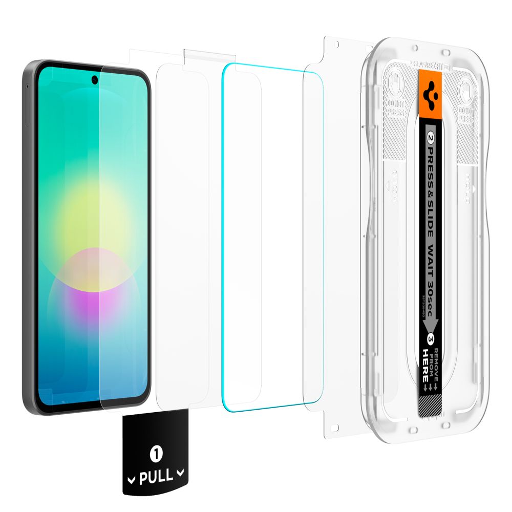Spigen Glas.tr Ez Fit Pro 2-pack prze�roczyste Samsung Galaxy A27 5G / 3