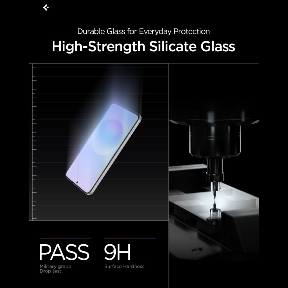 Spigen Glas.tr Fit Pro prze�roczyste 2-pack Samsung Galaxy A57 5G / 9