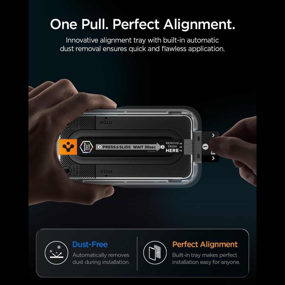 Spigen Glas.tr Fit Pro prze�roczyste 2-pack Samsung Galaxy S26 FE / 9