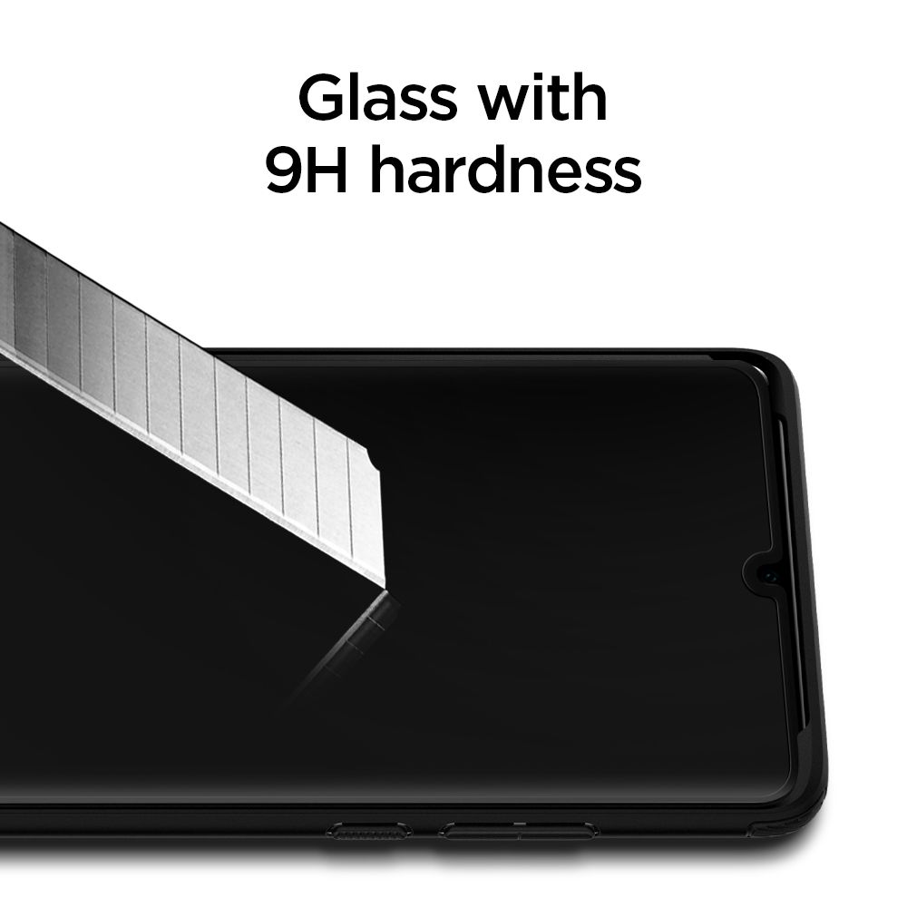 Spigen Glas.tr Slim Czarne Huawei P30 Pro / 2 Spigen Glas.tr Slim Czarne Huawei P30 Pro / 2
