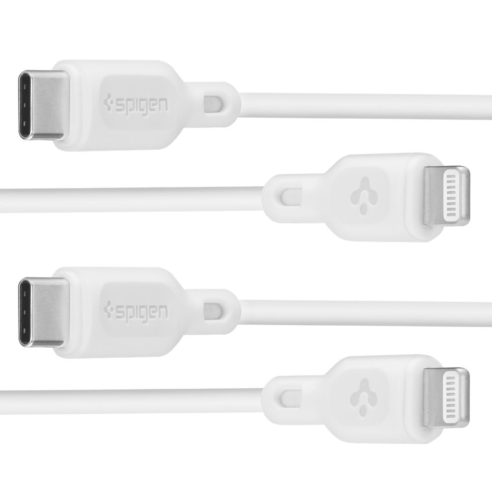 Spigen Kabel DuraSync MFi Lightning 2-Pack 100cm Bia�y / 4