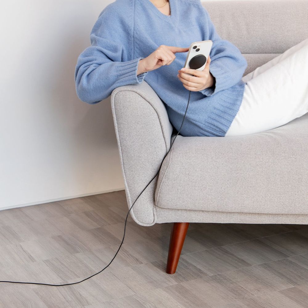 Spigen �adowarka bezprzewodowa PF2101 Arcfield Magnetic Magsafe Wireless Charger czarna / 9