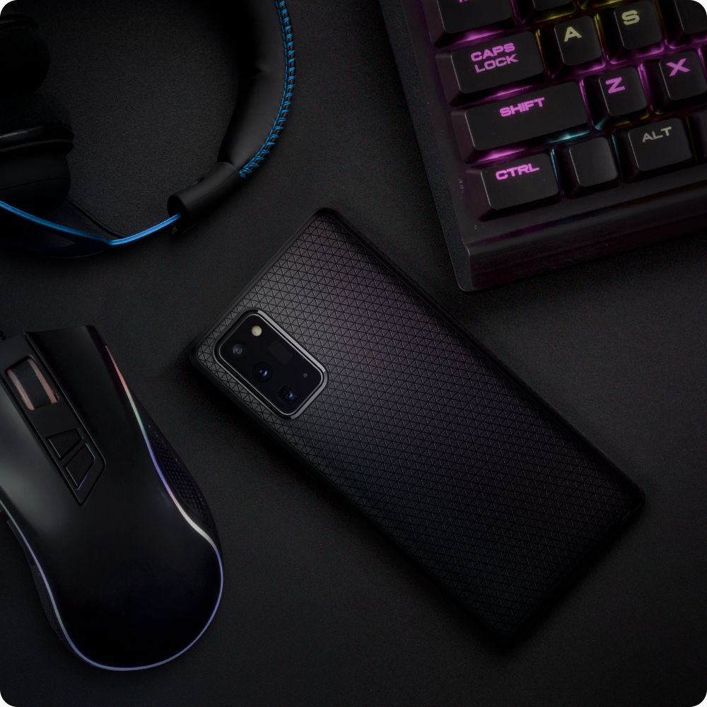 Spigen Liquid Air Czarne Samsung Galaxy Note 20 / 10