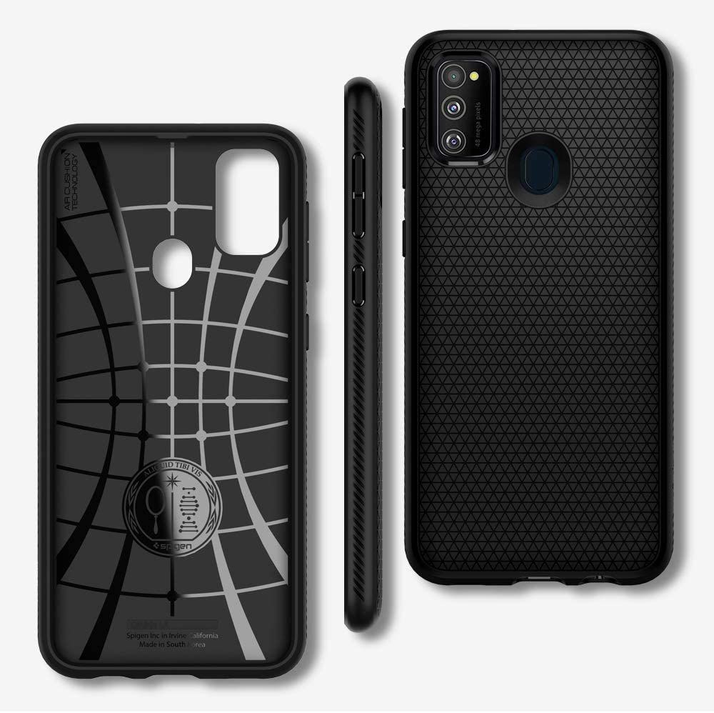 Spigen Liquid Air Galaxy M21 Czarne Samsung Galaxy M21 / 8