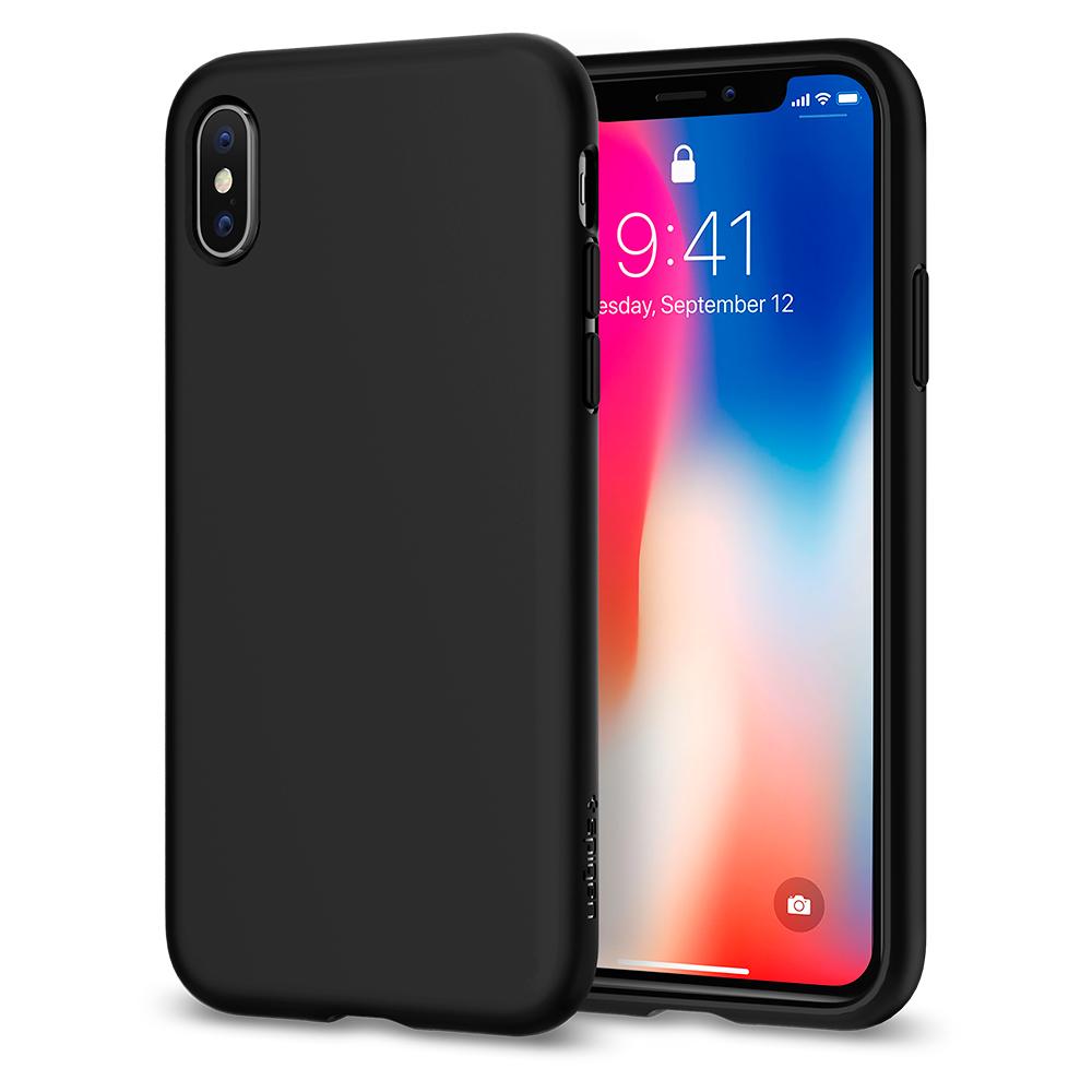 Spigen Liquid Crystal black Apple iPhone XS / 6