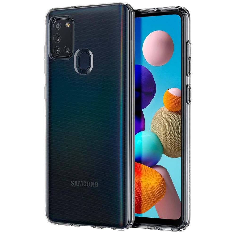 Spigen Liquid Crystal Galaxy A21s Crystal Przeroczyste Samsung Galaxy A21s