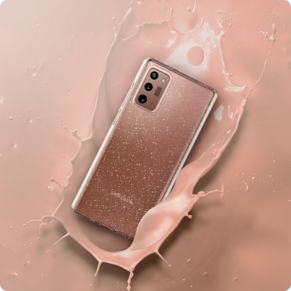 Spigen Liquid Crystal Glitter Przeroczyste Samsung Galaxy Note 20 / 5