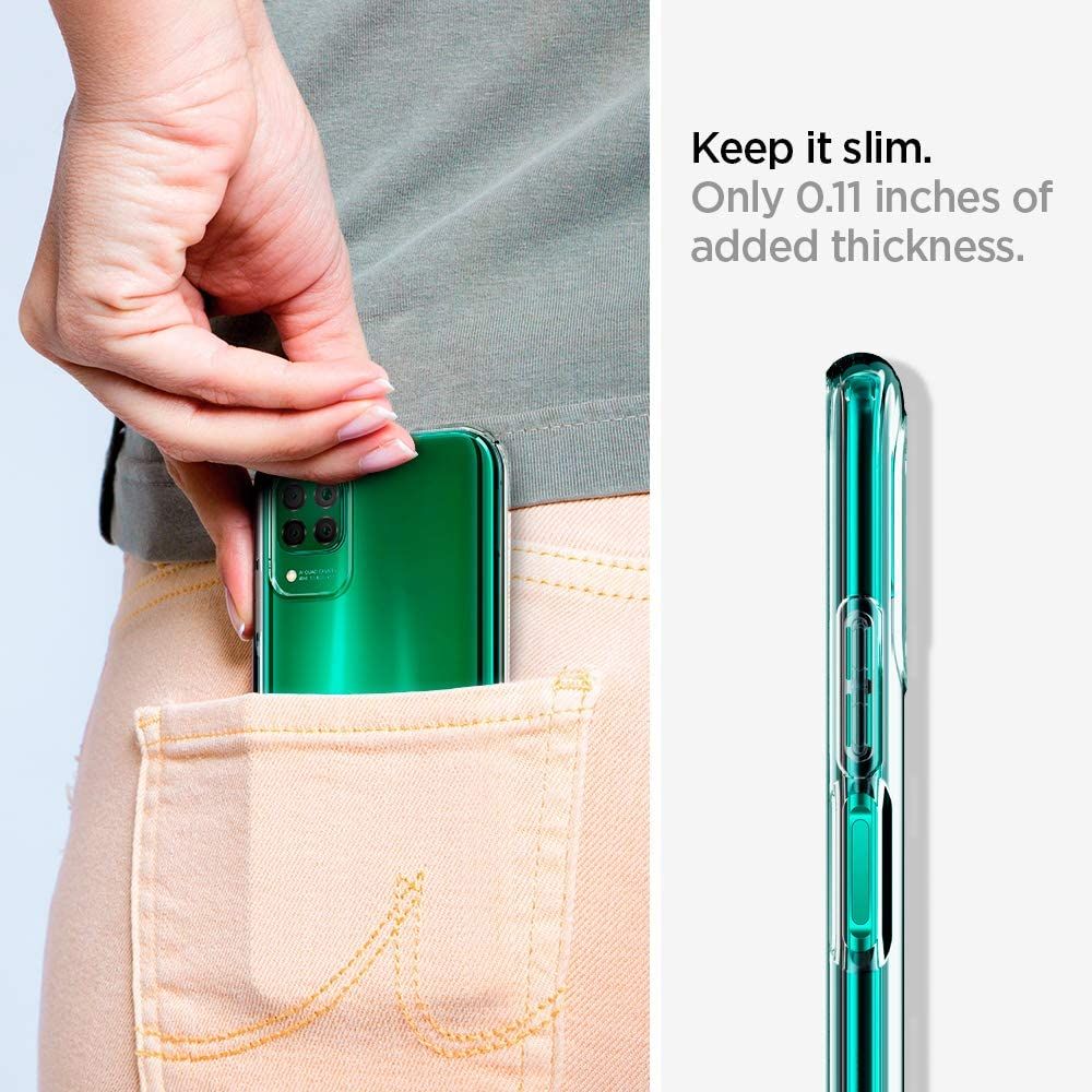 Spigen Liquid Crystal Przeźroczyste Huawei P40 Lite / 7 Spigen Liquid Crystal Przeźroczyste Huawei P40 Lite / 7