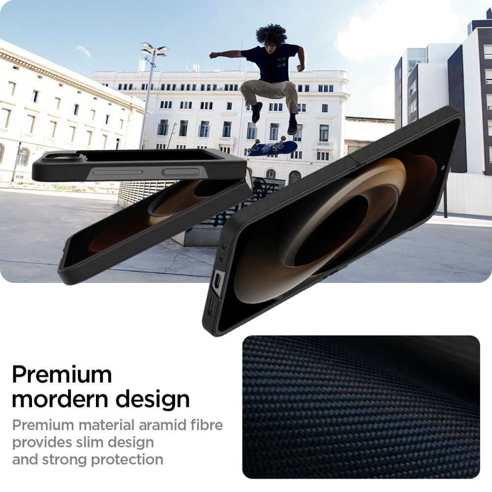 Spigen nak�adka AirSkin czarny Samsung Galaxy Z Fold 6 / 8