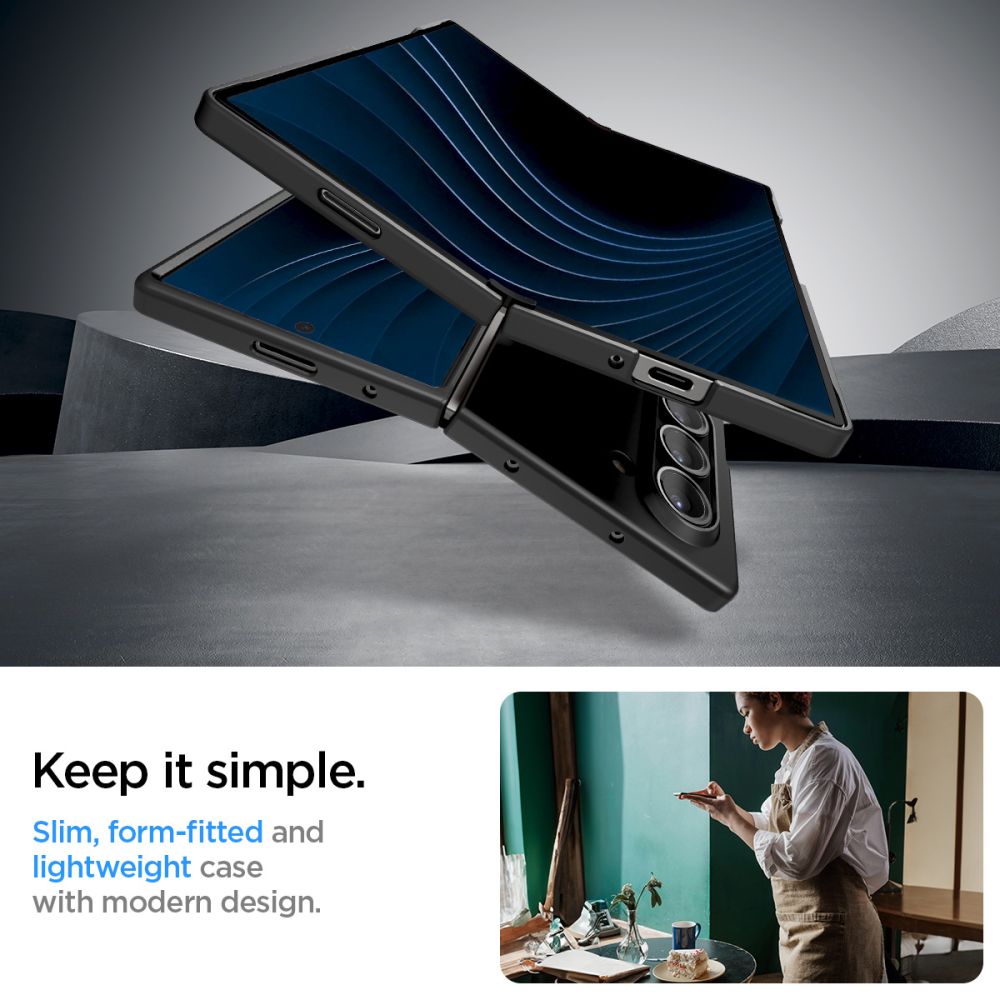 Spigen nak�adka AirSkin czarny Samsung Galaxy Z Fold 6 / 11