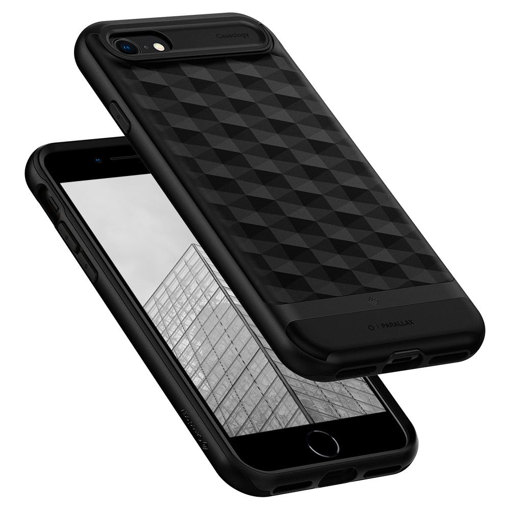 Spigen nakadka Caseology Parallax black Apple iPhone SE 2020 / 2