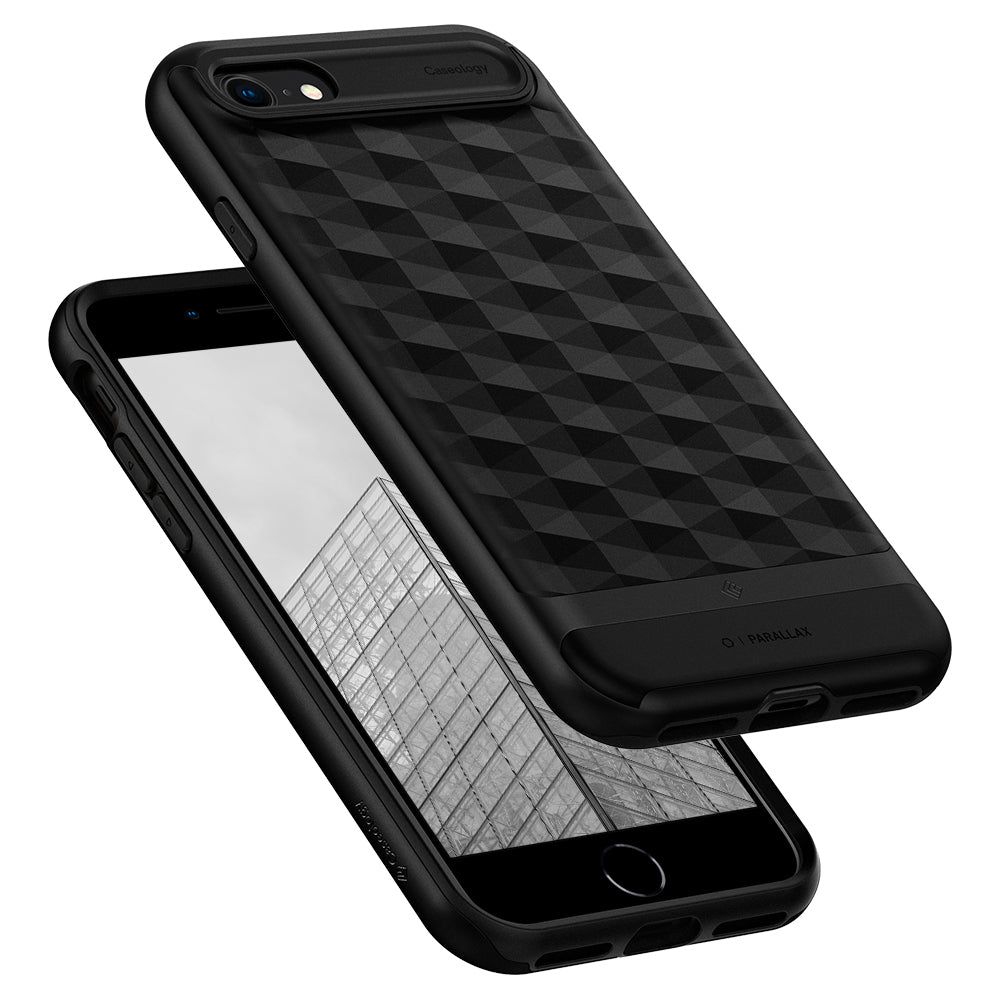 Spigen nak�adka Caseology Parallax black Apple iPhone SE 2022 / 2