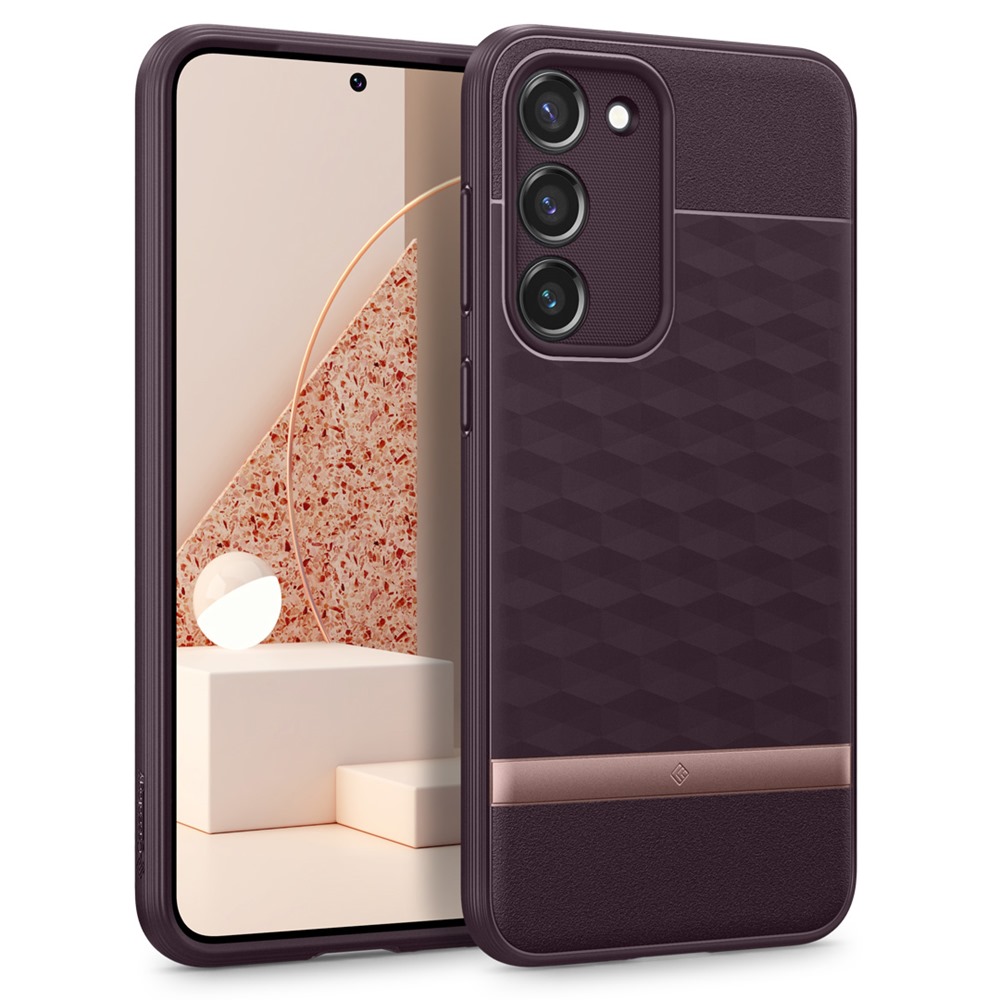 Spigen nak�adka Caseology Parallax bordowa Samsung Galaxy S23