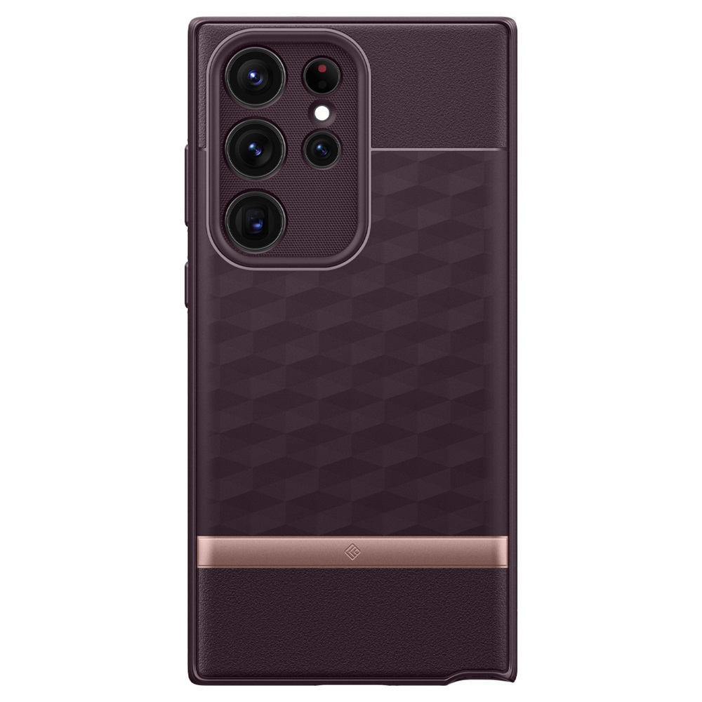 Spigen nak�adka Caseology Parallax bordowa Samsung Galaxy S23 Ultra / 2