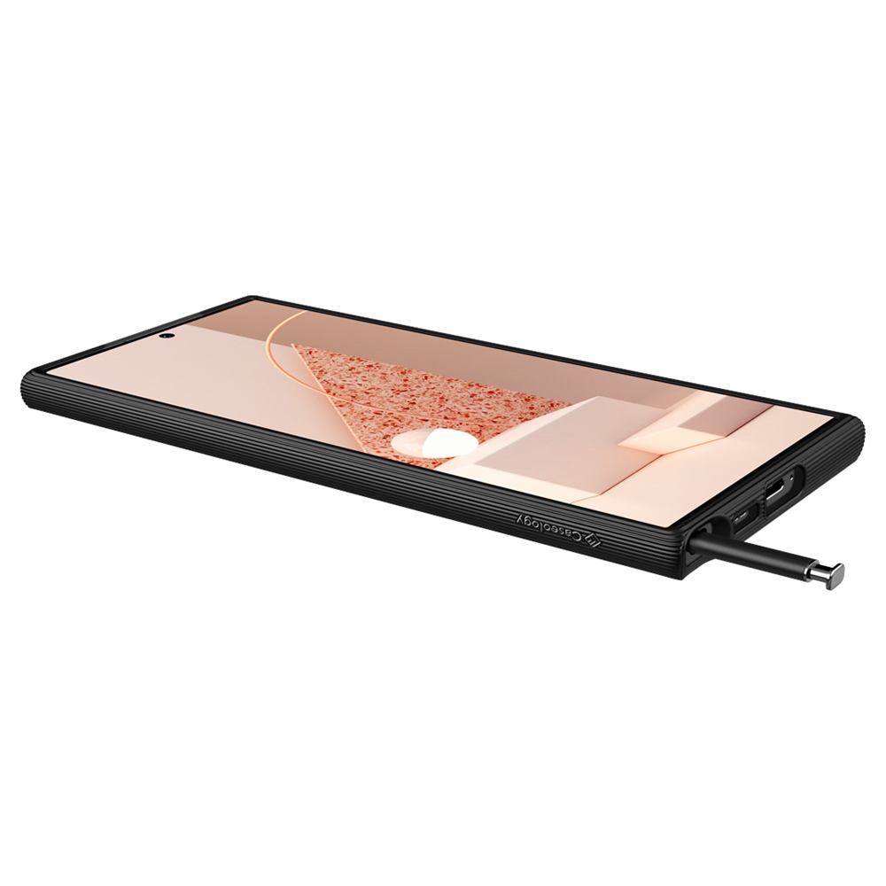 Spigen nakadka Caseology Parallax czarna Samsung Galaxy S23 Ultra / 3