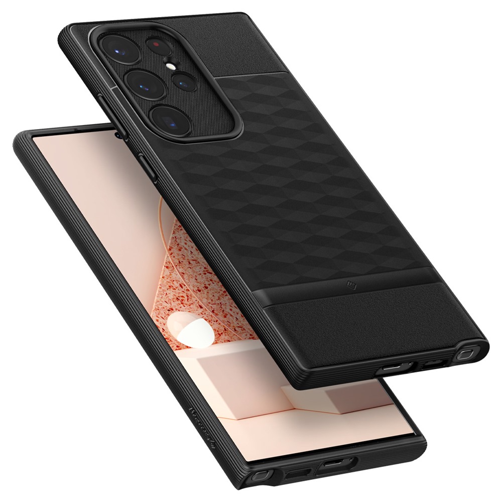 Spigen nak�adka Caseology Parallax czarna Samsung Galaxy S23 Ultra / 9