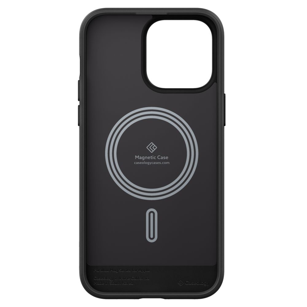Spigen nakadka Caseology Parallax Magsafe czarna Apple iPhone 14 Pro Max / 3