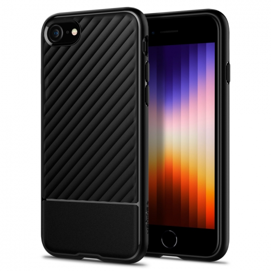 Spigen nakadka Core Armor black Apple iPhone SE 2022