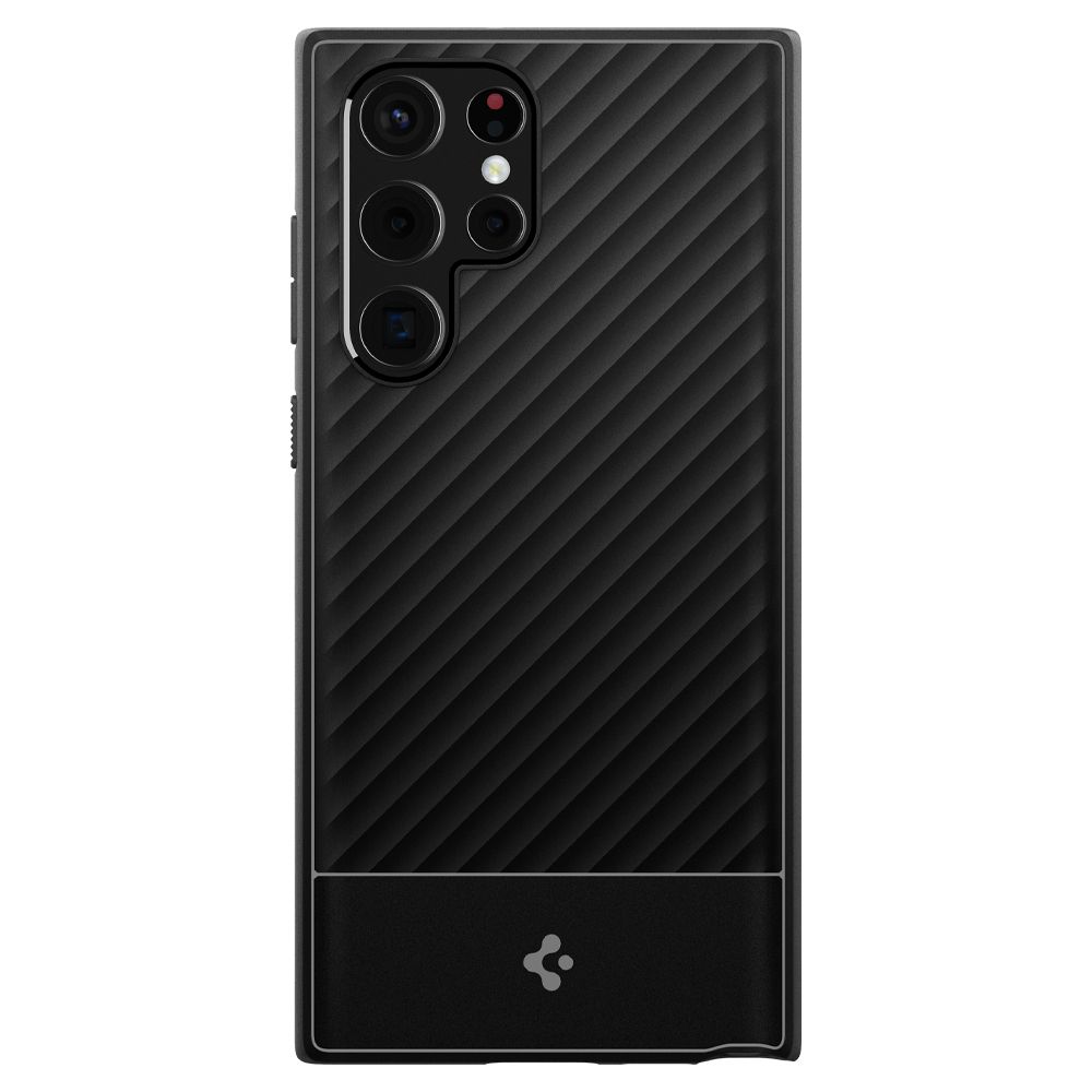 Spigen nak�adka Core Armor czarna Samsung Galaxy S22 Ultra