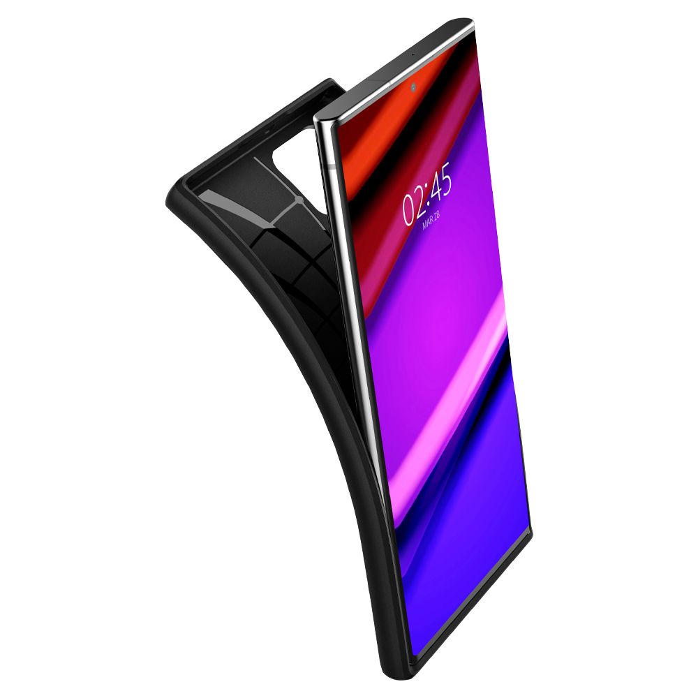 Spigen nakadka Core Armor czarna Samsung Galaxy S22 Ultra / 3