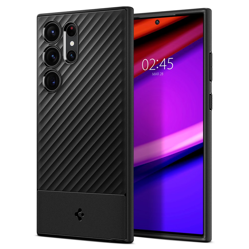 Spigen nak�adka Core Armor czarna Samsung Galaxy S23 Ultra