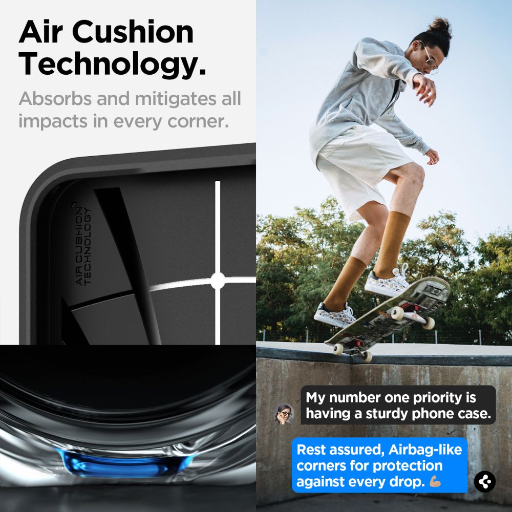 Spigen nak�adka Core Armor czarny Samsung Galaxy A15 5G / 11