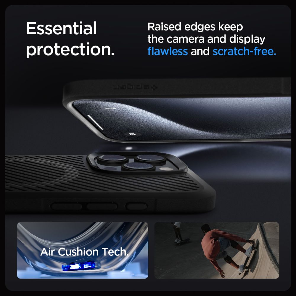 Spigen nak�adka Core Armor Mag MagSafe czarny Apple iPhone 16 Pro / 10