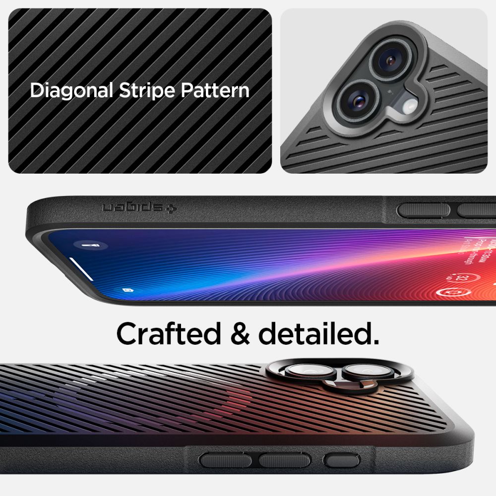 Spigen nak�adka Core Armor Mag MagSafe czarny Apple iPhone 16 / 7