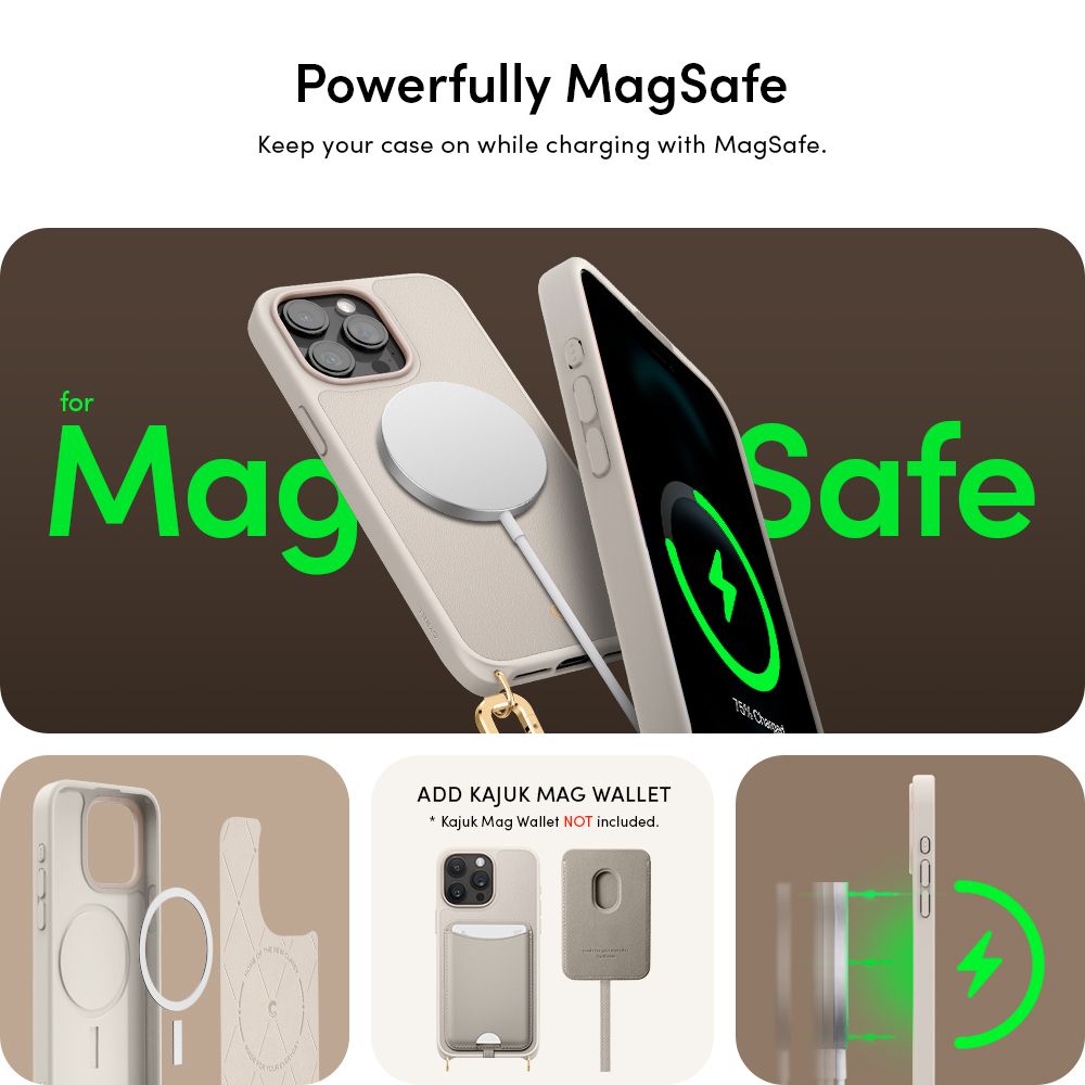 Spigen nak�adka Cyrill Classic Charm Mag Magsafe Apple iPhone 15 Pro Max / 12