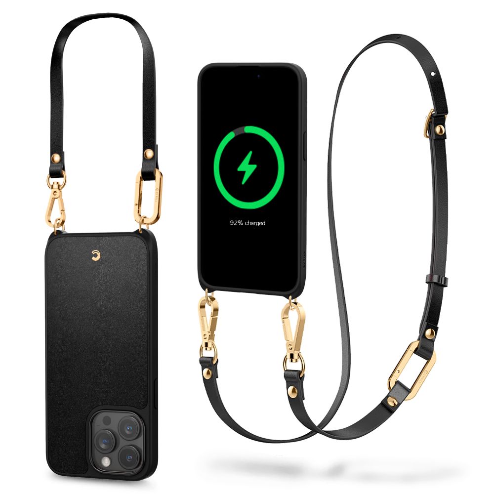 Spigen nak�adka Cyrill Classic Charm Mag Magsafe czarny Apple iPhone 15 Pro Max / 9