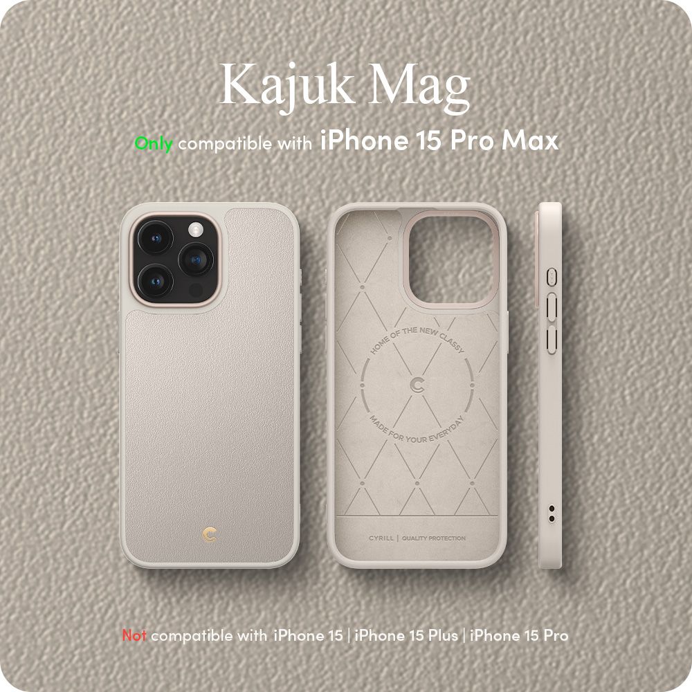 Spigen nakadka Cyrill Kajuk Mag Magsafe Apple iPhone 15 Pro Max / 11